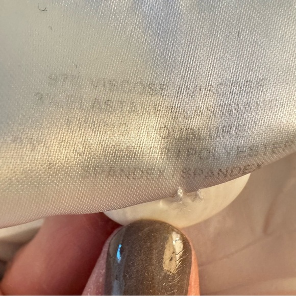 Judith & Charles White Viscose Longline Blazer One Button Size 8 - Picture 8 of 10